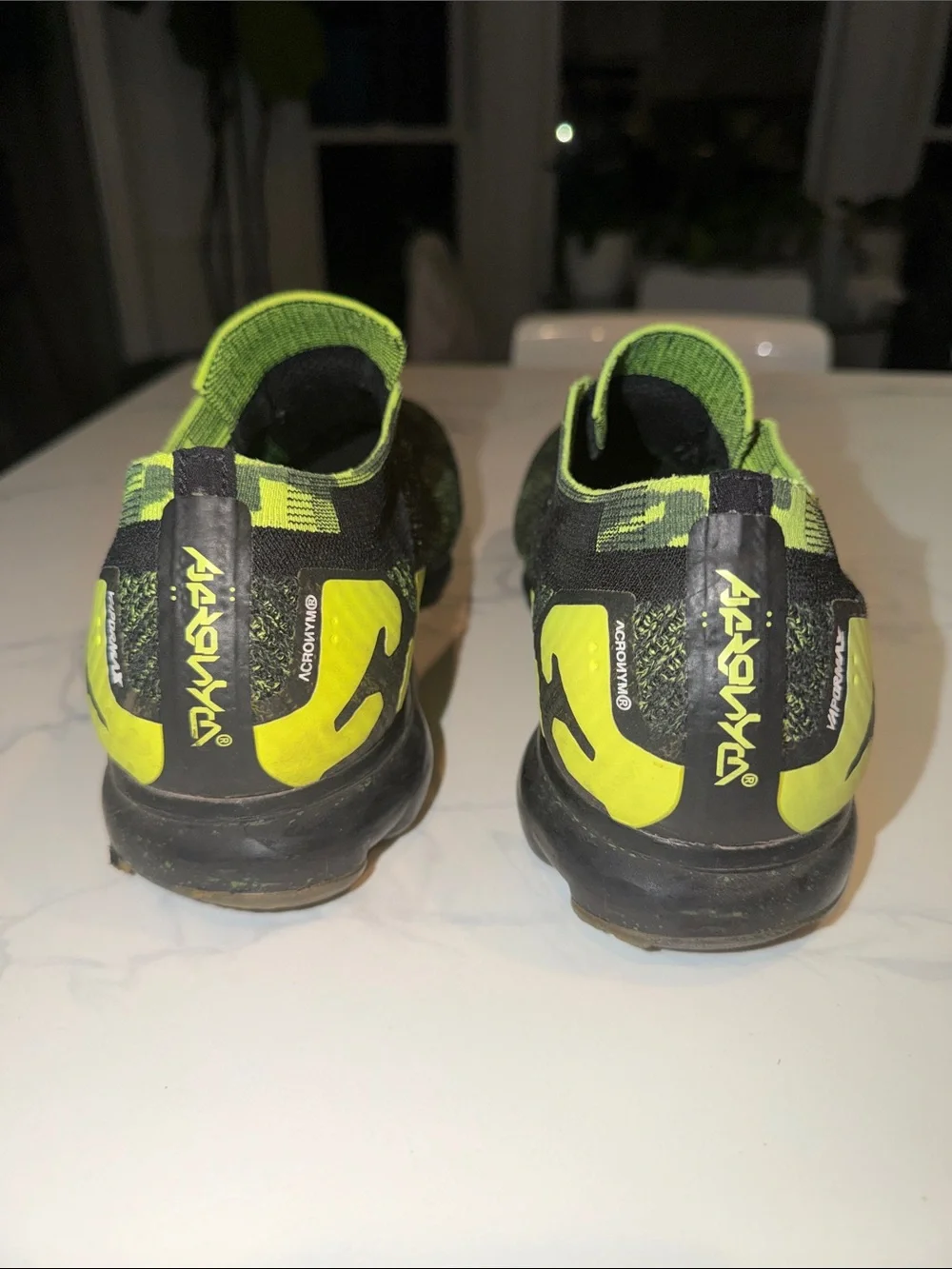 Nike Men’s  Air Vapormax Moc 2X Acronym “Black Volt” AQ0996-007